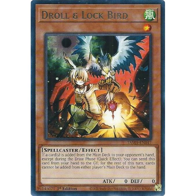 Image for Droll & Lock Bird (TAMA-EN047) (TAMA) - YuGiOh