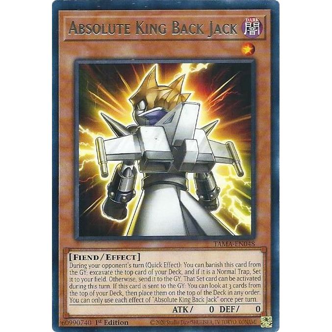 Image for Absolute King Back Jack (TAMA-EN048) (TAMA) - YuGiOh