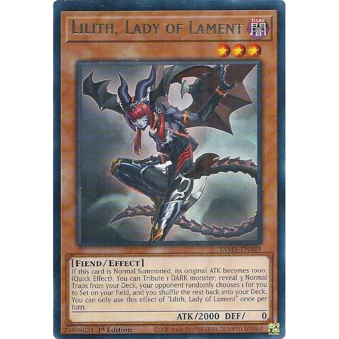 Image for Lilith, Lady of Lament (TAMA-EN049) (TAMA) - YuGiOh
