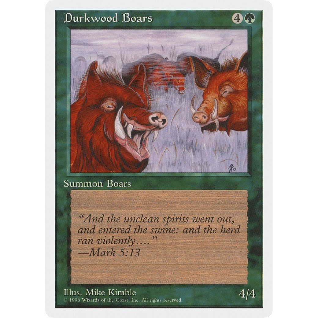 Image for Durkwood Boars (2PS) - Magic: The Gathering