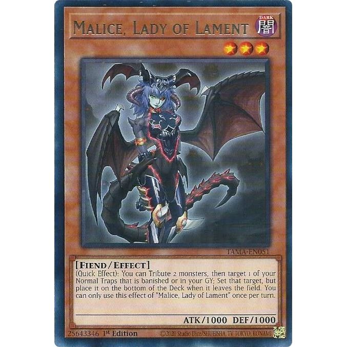 Image for Malice, Lady of Lament (TAMA-EN051) (TAMA) - YuGiOh