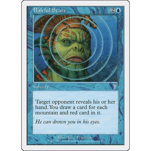 Image for Baleful Stare (62) (7ED) - Magic: The Gathering