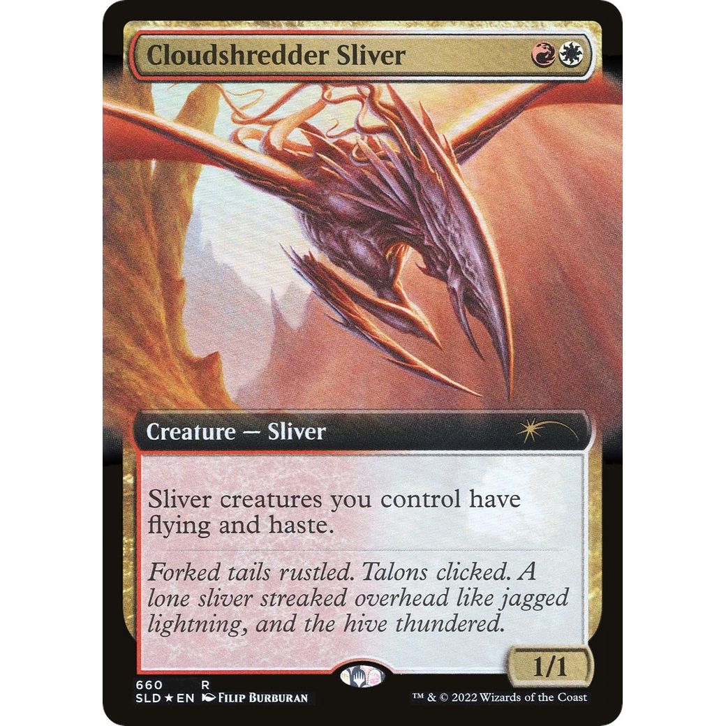 Image for Cloudshredder Sliver (Extended Art) (660) (SLD) - Magic: The Gathering