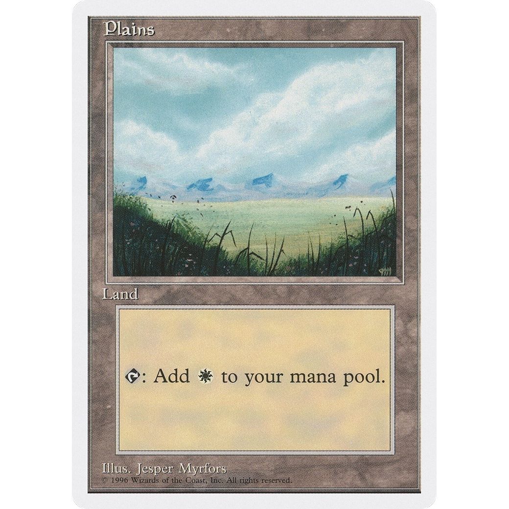 Image for Plains (A) (53) (2PS) - Magic: The Gathering