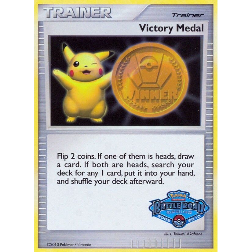 Image for Victory Medal - 2009-2010 (Battle Road Spring) (PR) - Pokemon