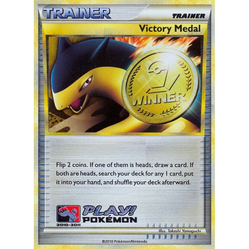 Image for Victory Medal - 2010-2011 (Battle Road Spring) (PR) - Pokemon