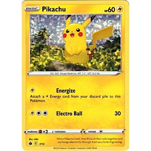 Image for Pikachu (007/015) (MCD22) - Pokemon