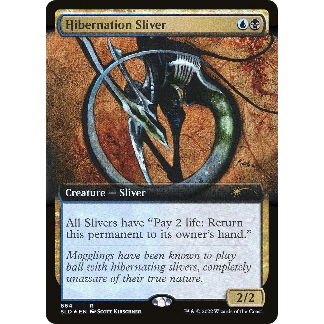 Image for Hibernation Sliver (Extended Art) (664) (SLD) - Magic: The Gathering