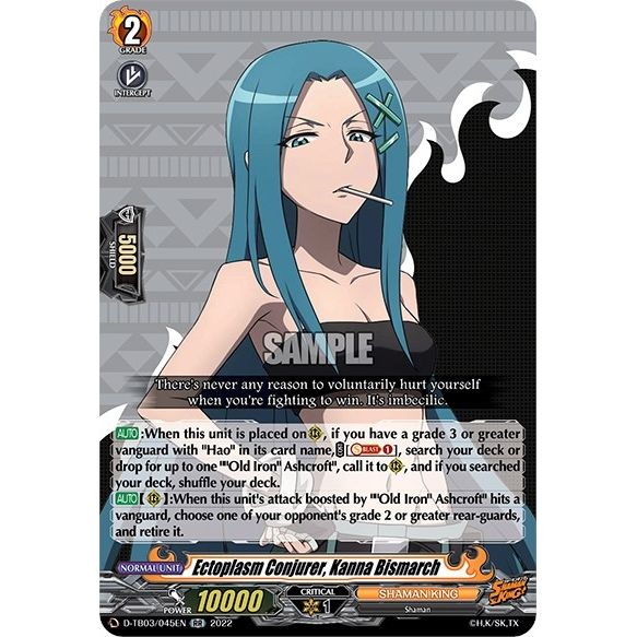 Image for Ectoplasm Conjurer, Kanna Bismarch (D-TB03/045EN) (D-TB03) - Cardfight Vanguard