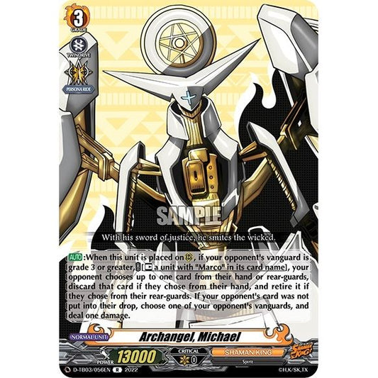 Image for Archangel, Michael (D-TB03/056EN) (D-TB03) - Cardfight Vanguard
