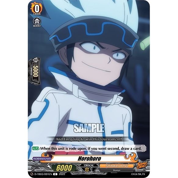 Image for Horohoro (D-TB03/091EN) (D-TB03) - Cardfight Vanguard