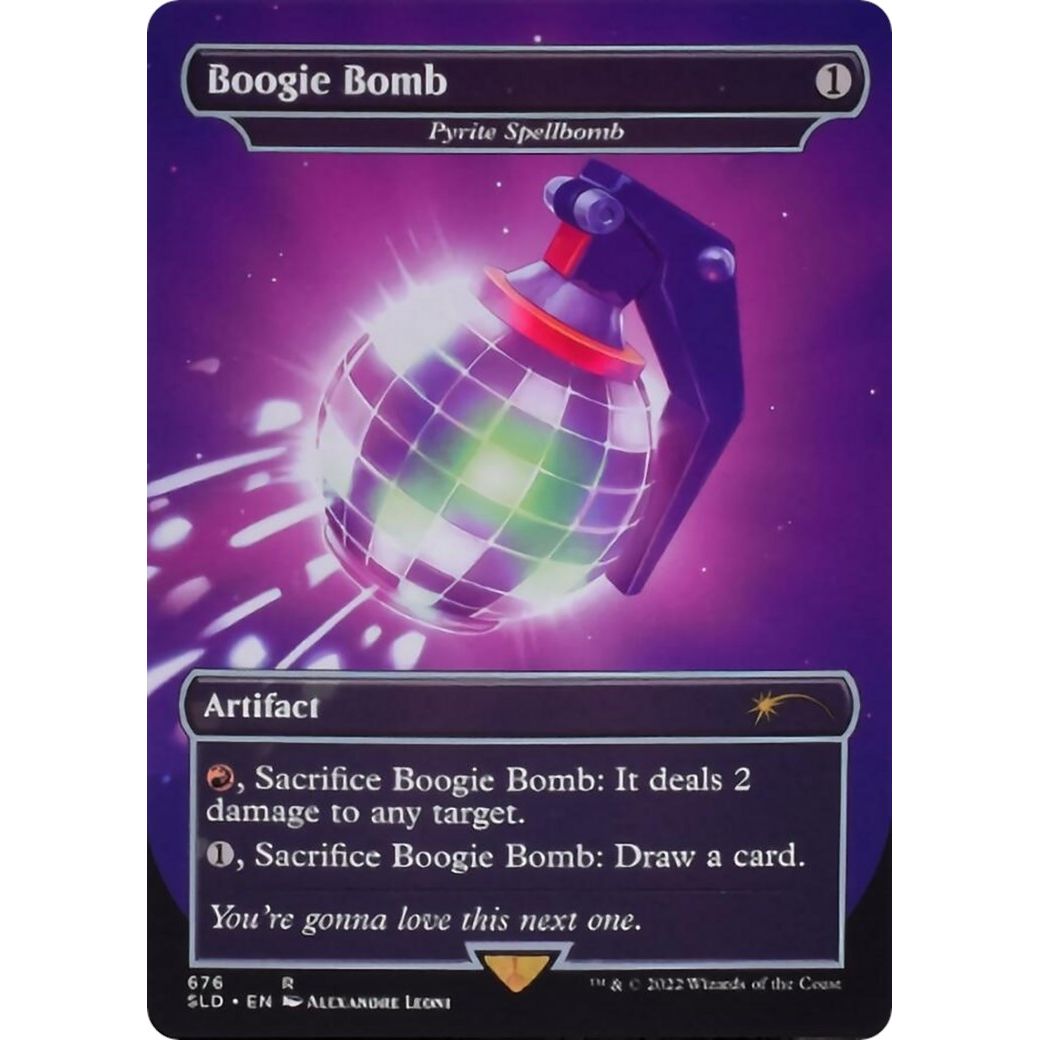 Image for Boogie Bomb - Pyrite Spellbomb (676) (SLD) - Magic: The Gathering