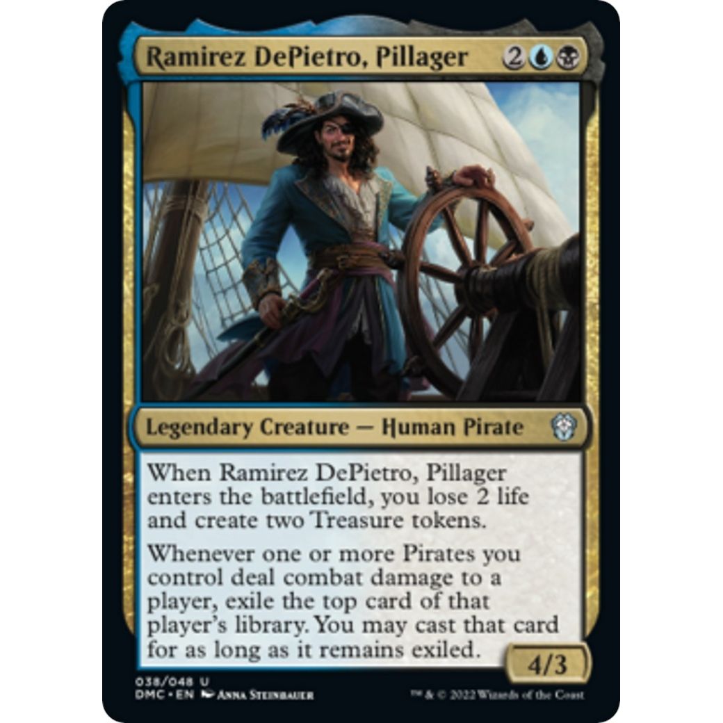 Image for Ramirez DePietro, Pillager (38) (DMC) - Magic: The Gathering