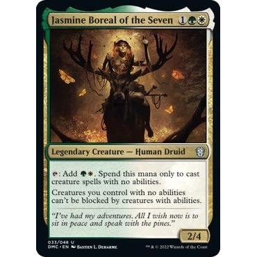 Image for Jasmine Boreal of the Seven (33) (DMC) - Magic: The Gathering