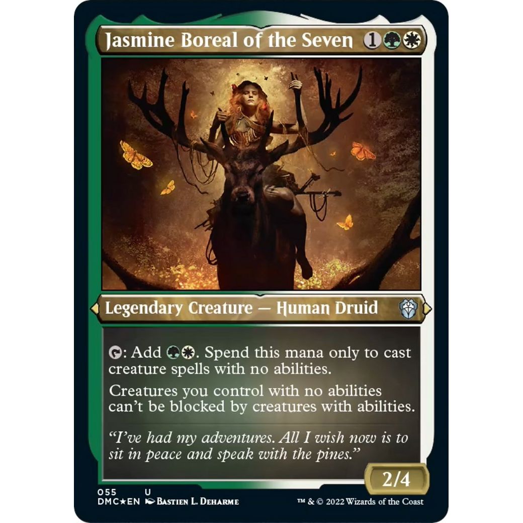 Image for Jasmine Boreal of the Seven (Foil Etched) (55) (DMC) - Magic: The Gathering