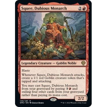 Image for Squee, Dubious Monarch (146) (DMU) - Magic: The Gathering