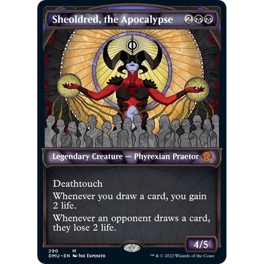 Image for Sheoldred, the Apocalypse (Showcase) (290) (DMU) - Magic: The Gathering