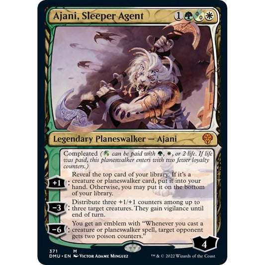 Image for Ajani, Sleeper Agent (371) (371) (DMU) - Magic: The Gathering