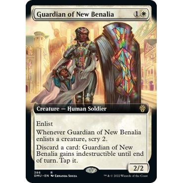 Image for Guardian of New Benalia (Extended Art) (386) (DMU) - Magic: The Gathering