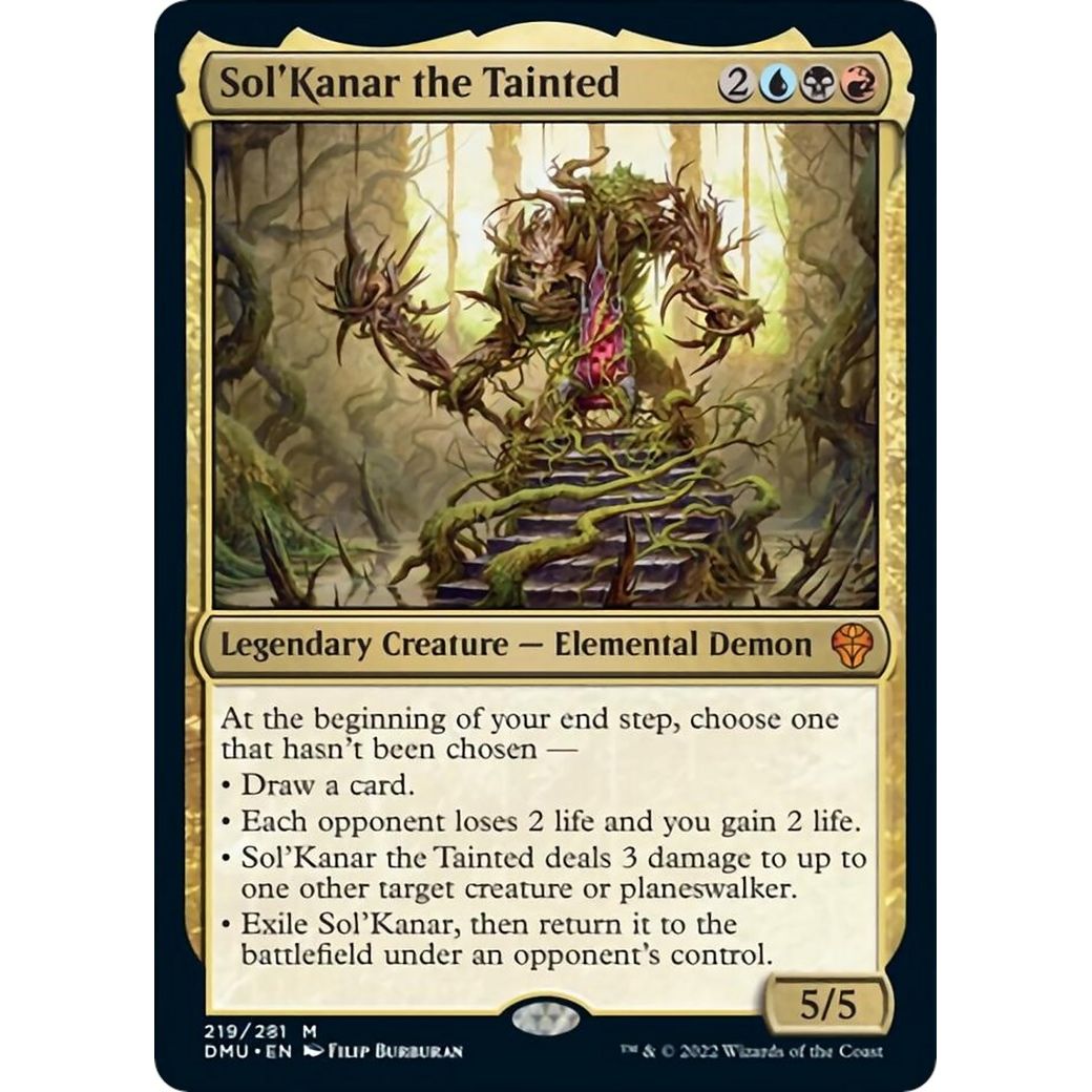 Image for Sol'Kanar the Tainted (219) (DMU) - Magic: The Gathering