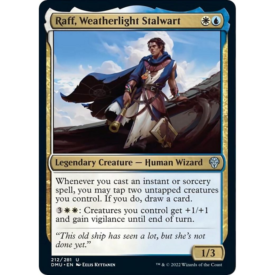 Image for Raff, Weatherlight Stalwart (212) (DMU) - Magic: The Gathering