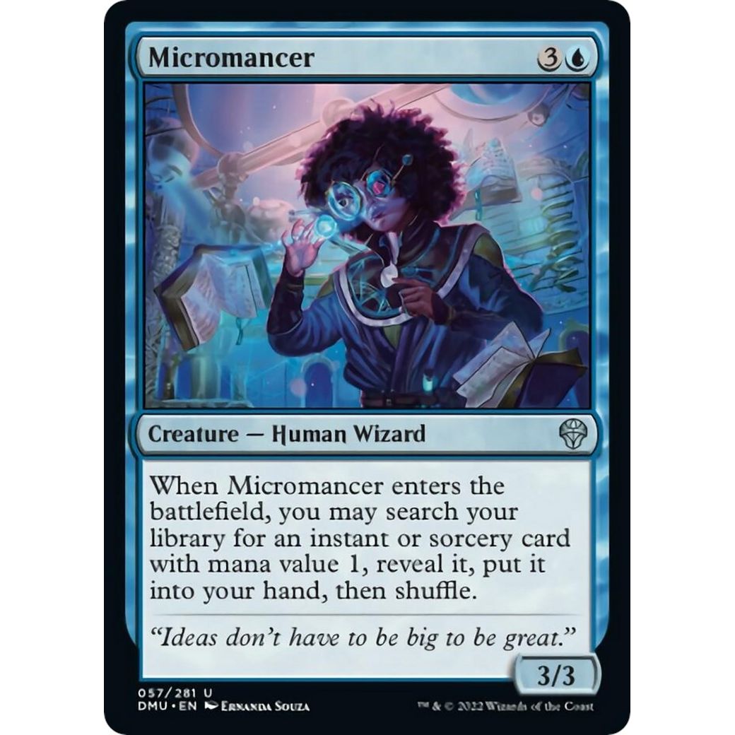 Image for Micromancer (57) (DMU) - Magic: The Gathering