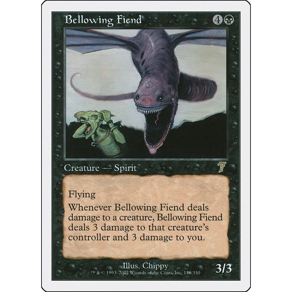 Image for Bellowing Fiend (119) (7ED) - Magic: The Gathering