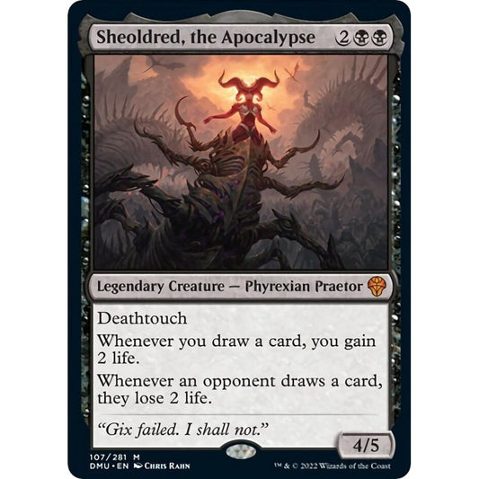 Image for Sheoldred, the Apocalypse (107) (DMU) - Magic: The Gathering
