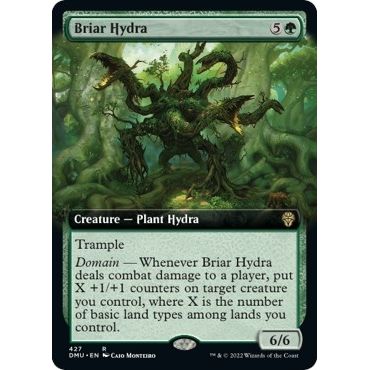 Image for Briar Hydra (Extended Art) (427) (DMU) - Magic: The Gathering