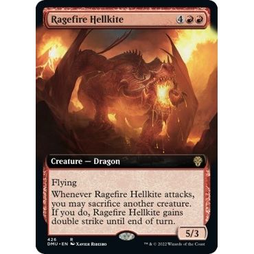 Image for Ragefire Hellkite (Extended Art) (426) (DMU) - Magic: The Gathering