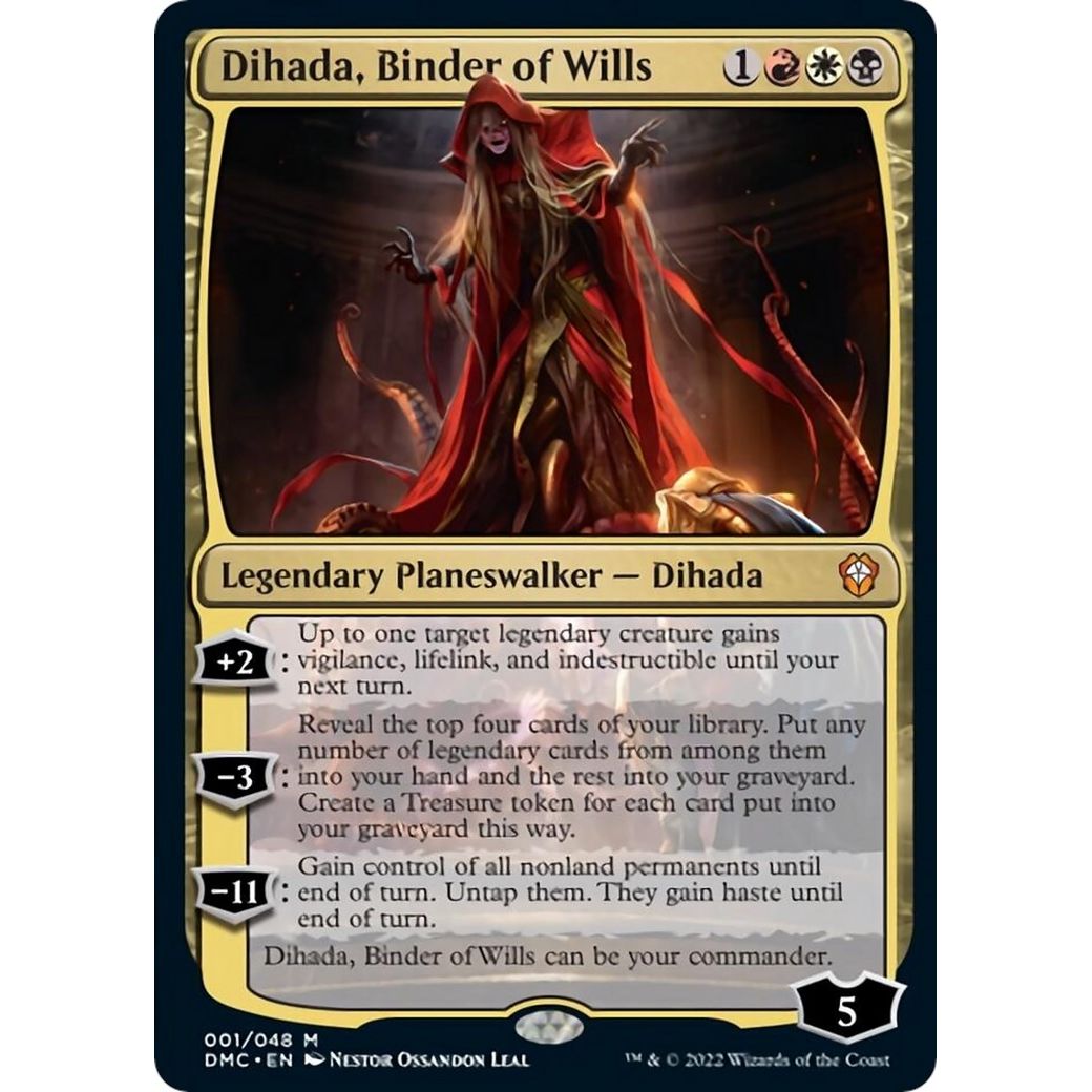 Image for Dihada, Binder of Wills (1) (DMC) - Magic: The Gathering