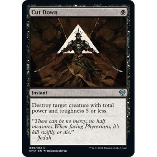 Image for Cut Down (89) (DMU) - Magic: The Gathering