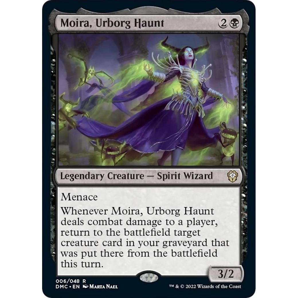 Image for Moira, Urborg Haunt (6) (DMC) - Magic: The Gathering