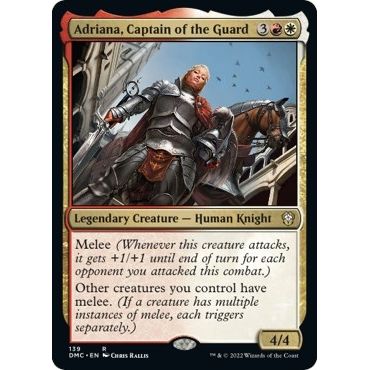 Image for Adriana, Captain of the Guard (139) (DMC) - Magic: The Gathering