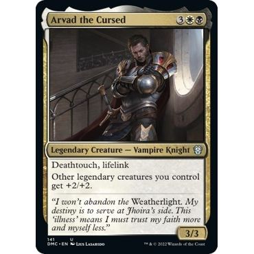 Image for Arvad the Cursed (141) (DMC) - Magic: The Gathering