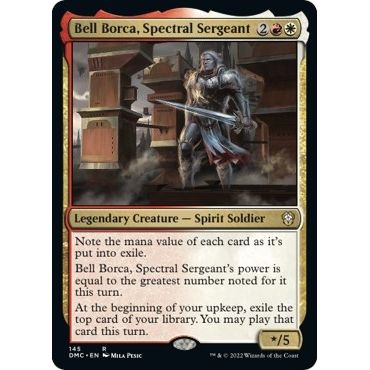 Image for Bell Borca, Spectral Sergeant (145) (DMC) - Magic: The Gathering