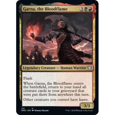 Image for Garna, the Bloodflame (151) (DMC) - Magic: The Gathering