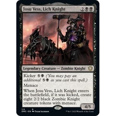 Image for Josu Vess, Lich Knight (113) (DMC) - Magic: The Gathering