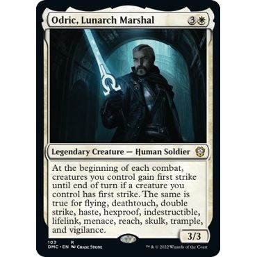 Image for Odric, Lunarch Marshal (103) (DMC) - Magic: The Gathering