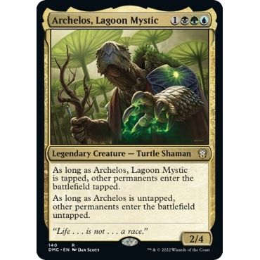 Image for Archelos, Lagoon Mystic (140) (DMC) - Magic: The Gathering