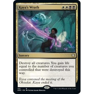 Image for Kaya's Wrath (155) (DMC) - Magic: The Gathering
