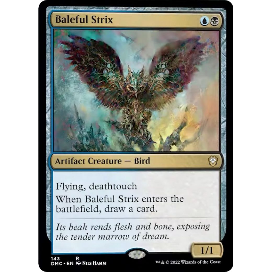 Image for Baleful Strix (143) (DMC) - Magic: The Gathering
