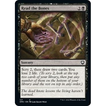 Image for Read the Bones (117) (DMC) - Magic: The Gathering