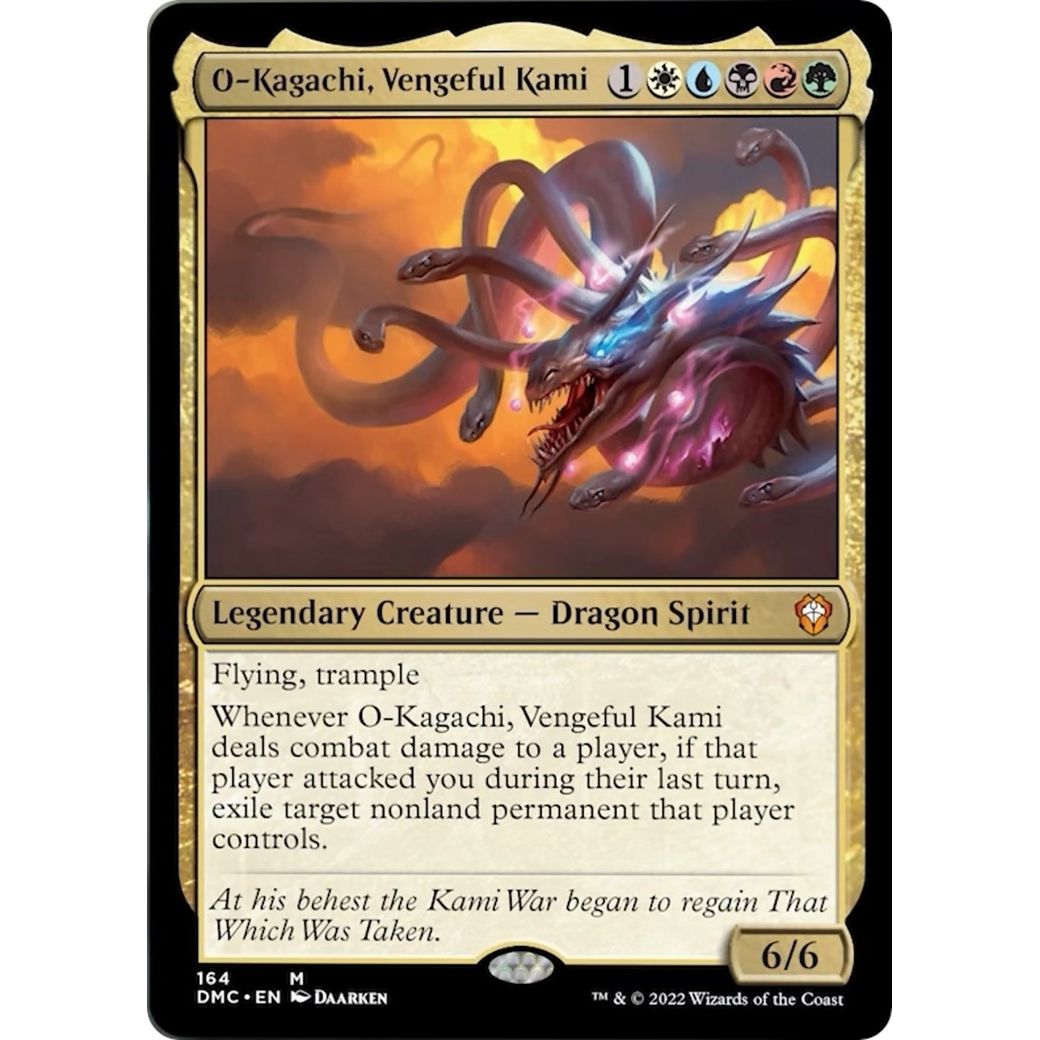Image for O-Kagachi, Vengeful Kami (164) (DMC) - Magic: The Gathering