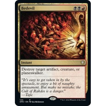 Image for Bedevil (144) (DMC) - Magic: The Gathering