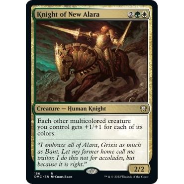 Image for Knight of New Alara (156) (DMC) - Magic: The Gathering