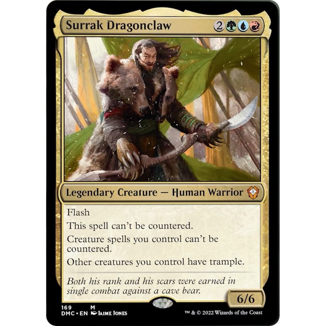 Image for Surrak Dragonclaw (169) (DMC) - Magic: The Gathering