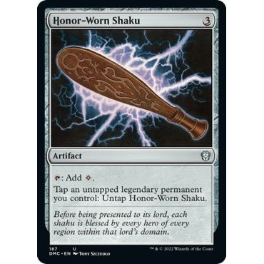 Image for Honor-Worn Shaku (187) (DMC) - Magic: The Gathering