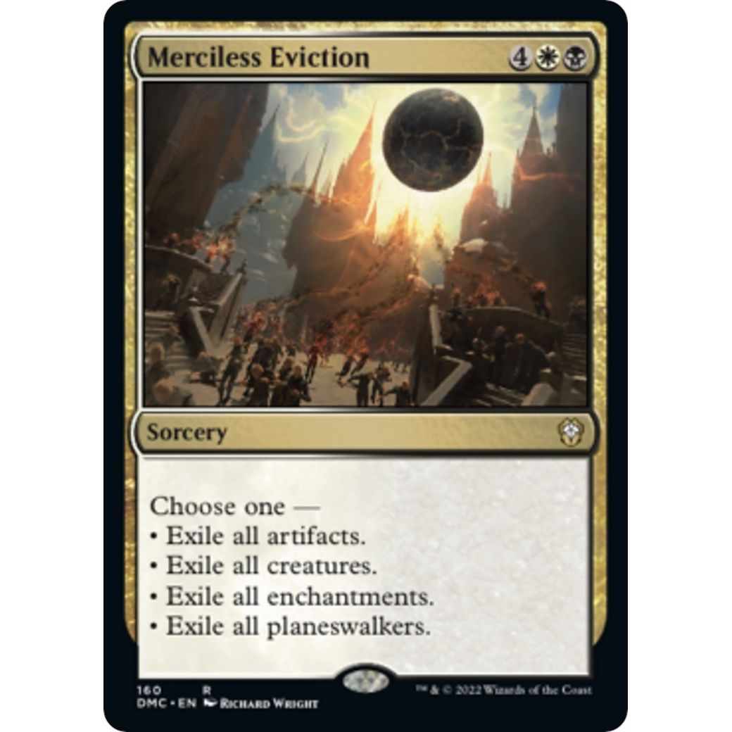 Image for Merciless Eviction (160) (DMC) - Magic: The Gathering