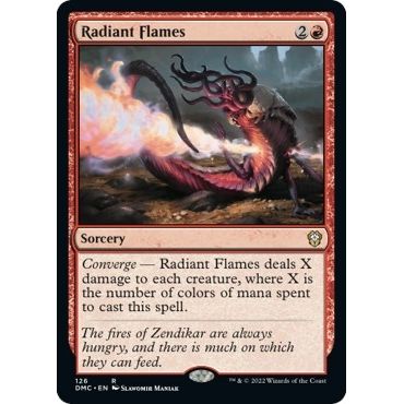 Image for Radiant Flames (126) (DMC) - Magic: The Gathering